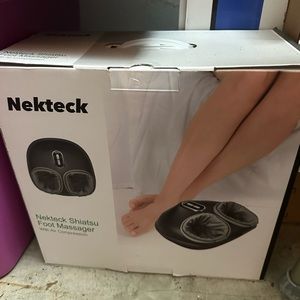 Nektek foot massager, I’m box, never used.